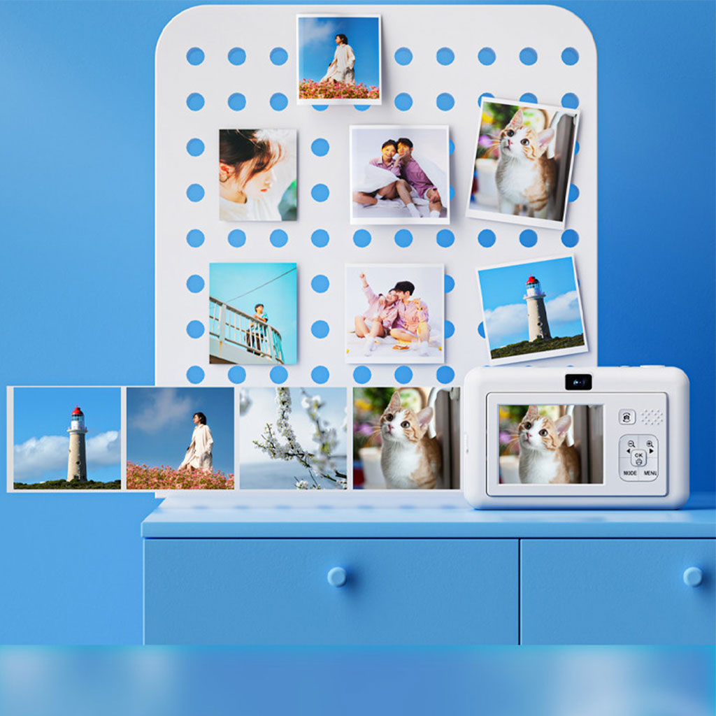 Instant camera, camera, portable camera,Instant camera with a display screen