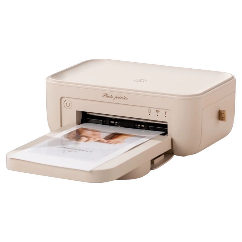 6" Dye Sublimation Photo Printer with AR & Auto Lamination Portable home photo printer