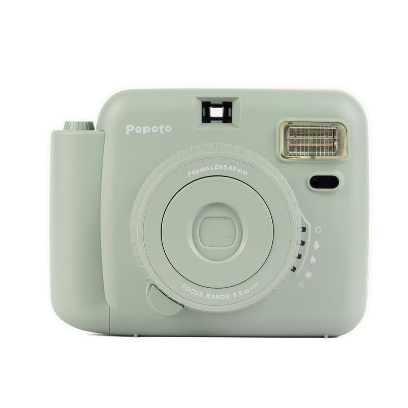 Instant camera, mini film, straight-out-of-camera, student camera, portable camera for student campus travel.