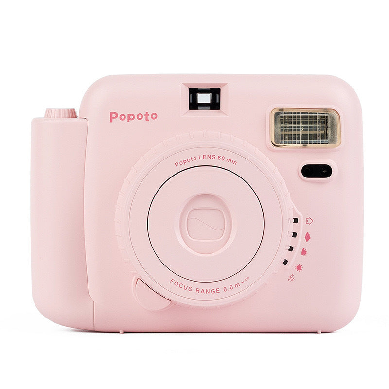 Instant camera, mini film, straight-out-of-camera, student camera, portable camera for student campus travel.