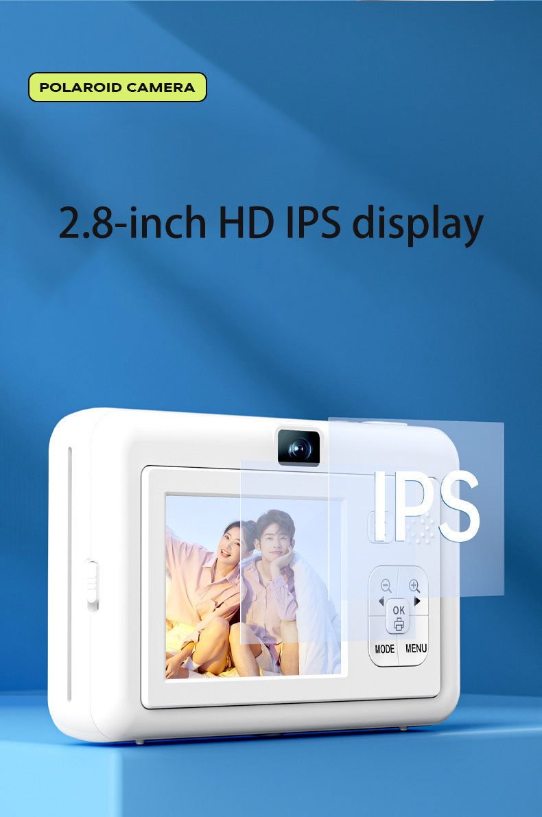 Instant camera, selfie camera, video recording