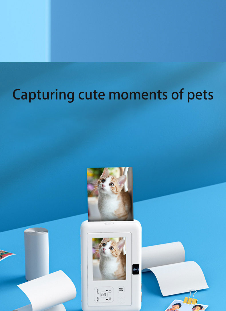 Instant camera, selfie camera, video recording