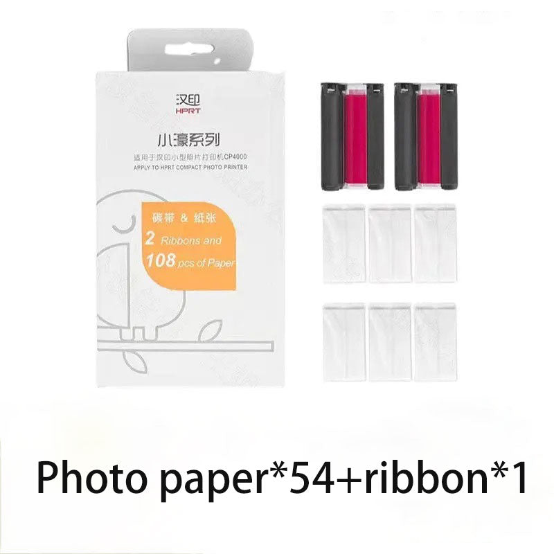 6" Dye Sublimation Photo Printer with AR & Auto Lamination Portable home photo printer