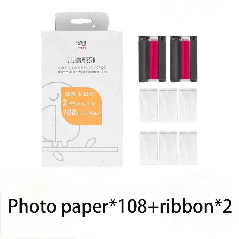 6" Dye Sublimation Photo Printer with AR & Auto Lamination Portable home photo printer